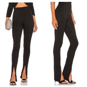Amanda Uprichard Malta Pants in Black